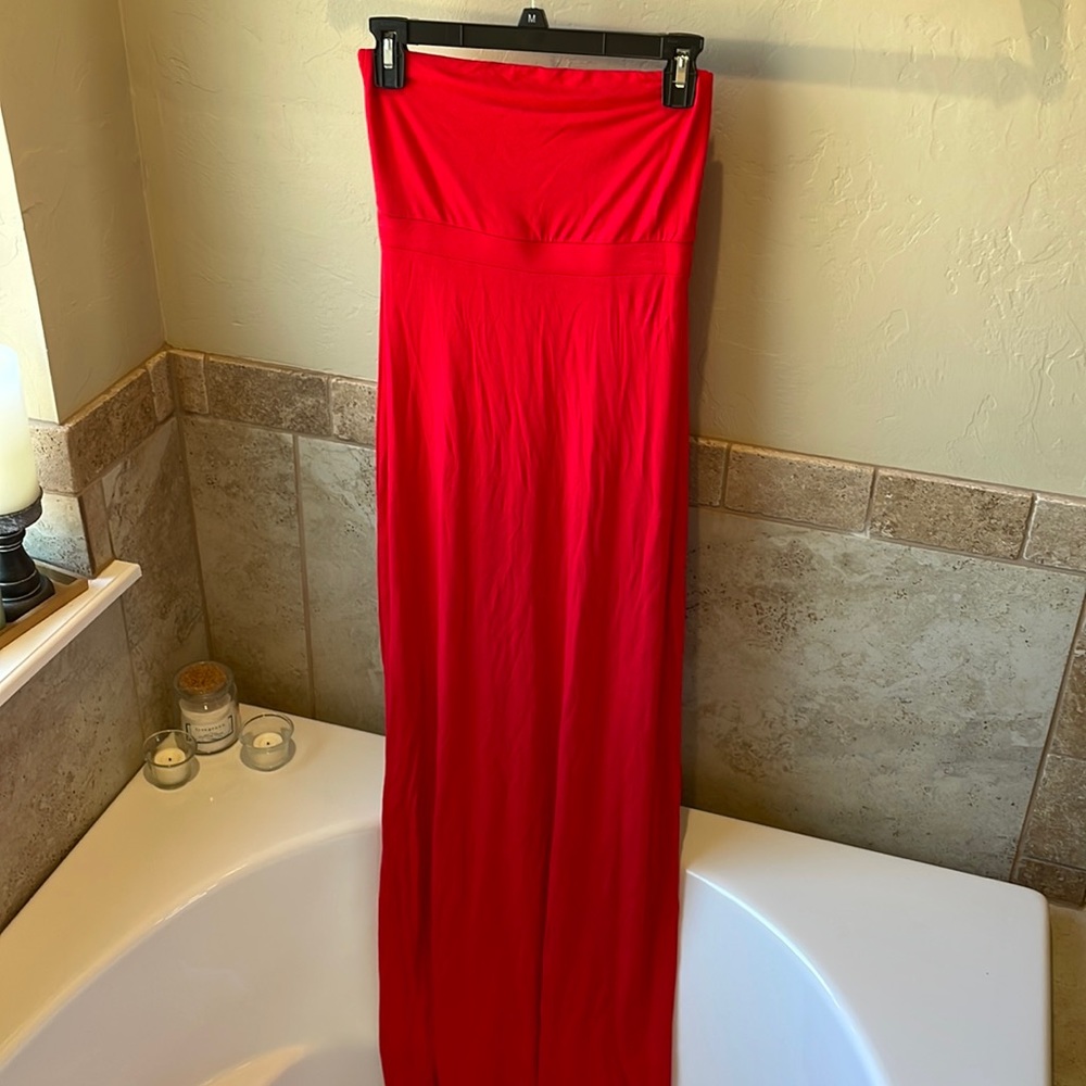 Red dress